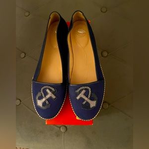 NWT Nuture Marina Navy Flat Shoes